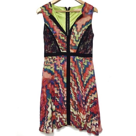 Gibson Lather Multicolor Dress - Picture 1 of 5